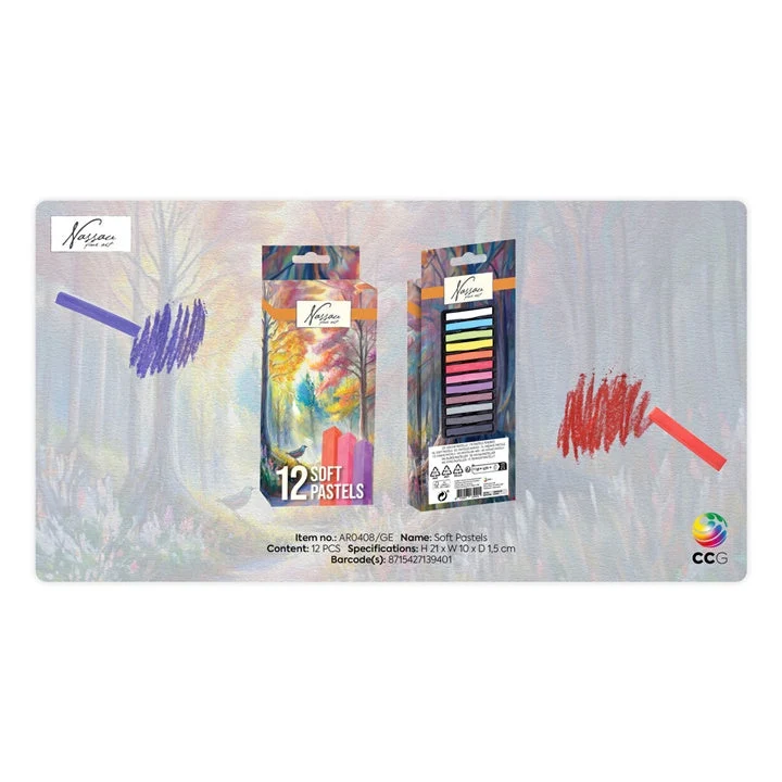 Nassau Soft Pastels Set of 12