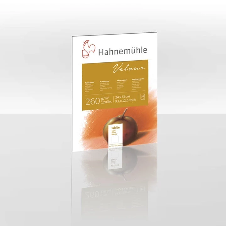 Hahnemühle Velour White Pastel Paper Pad