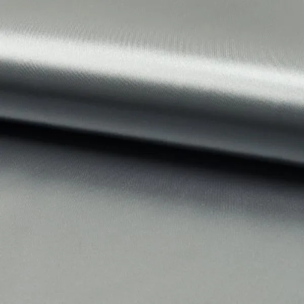 Polyester-Satin silber
