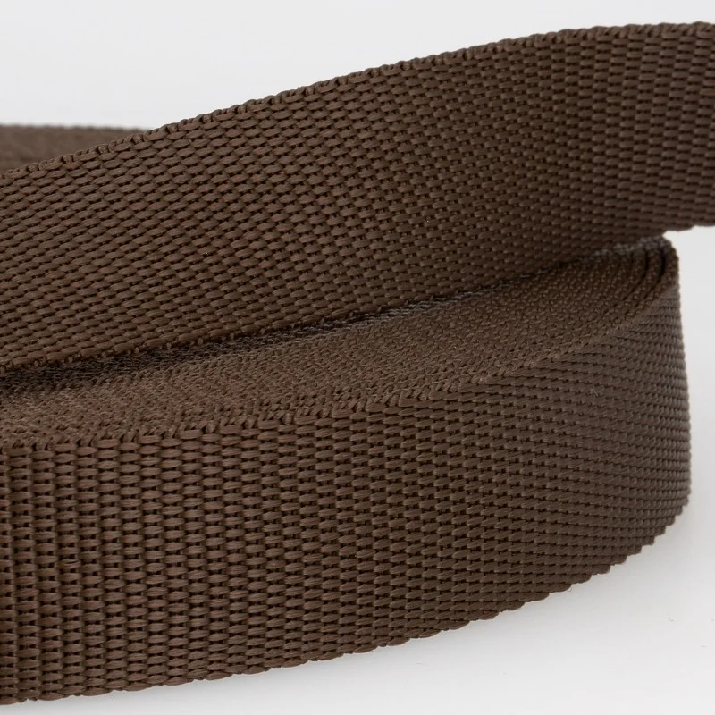 Gurtband 5cm braun