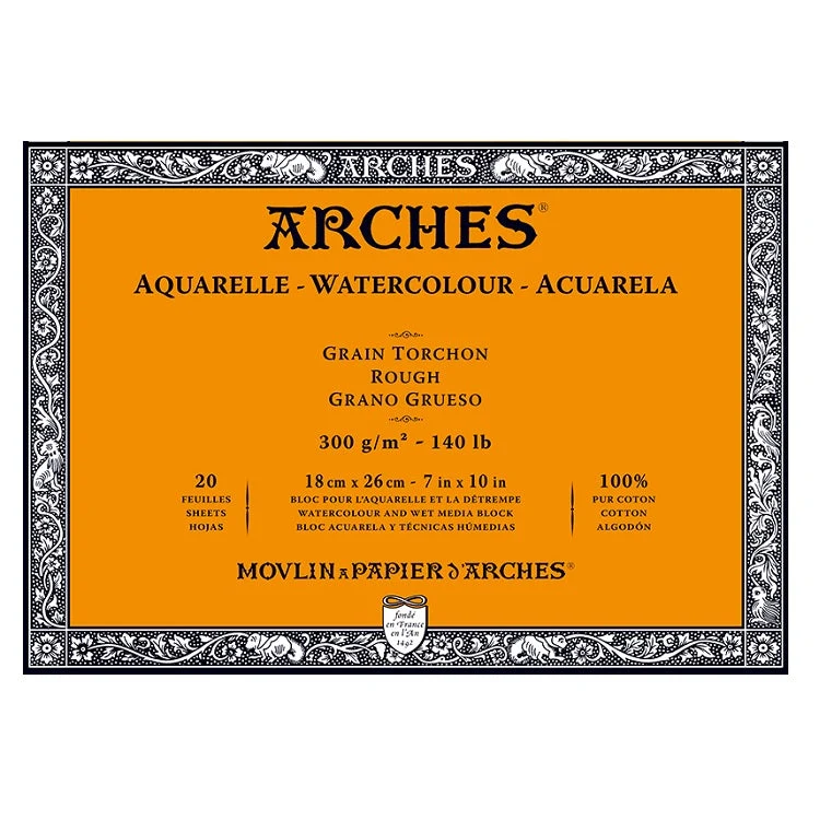 ARCHES® Aquarelle Watercolour Rough Watercolor Pad