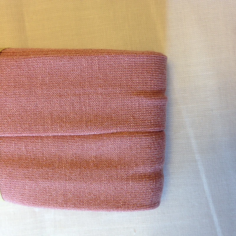 Jersey-Schrägband Viskose 3 Meter rosa altrosa Nr. 013