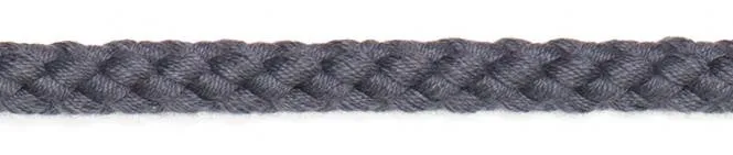 Bademantelkordel 8 mm grau