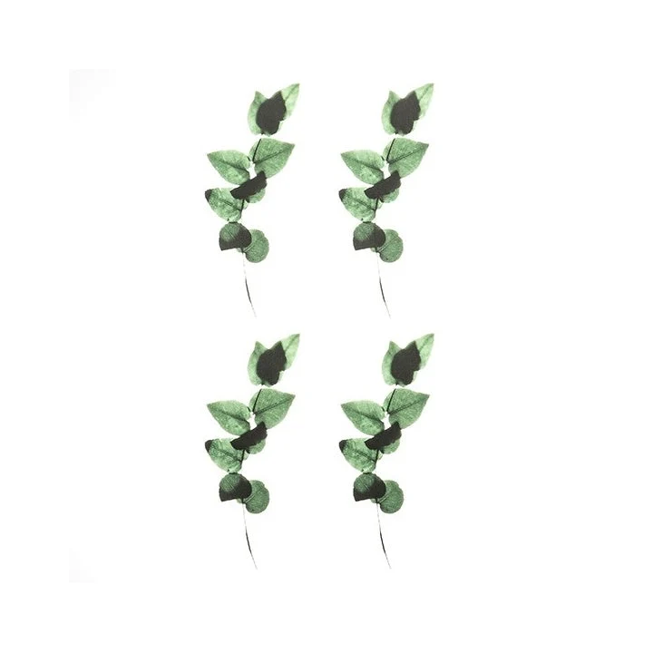 PVC Decorative Stickers | Leaves, 33 pcs