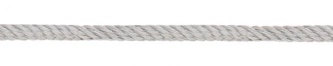 Kordel Parkakordel gedreht 4mm grau silbergrau