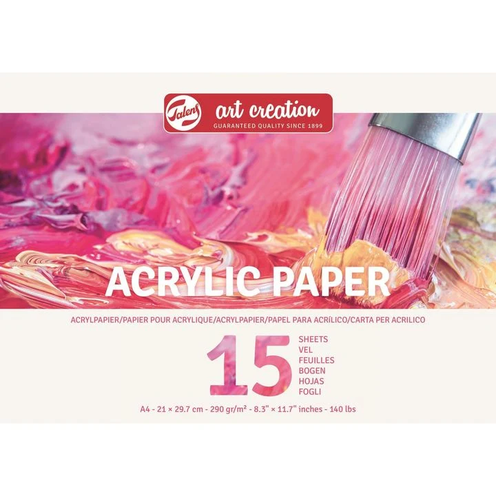 Acrylic Paint Paper Pad, 15 Sheets
