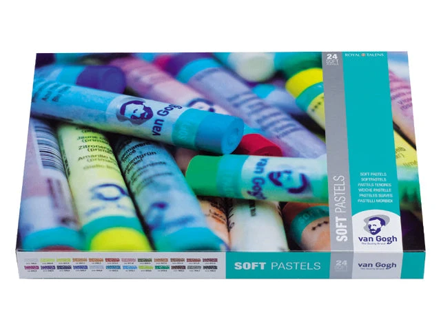 Van Gogh Soft Pastels Set, 24-Piece