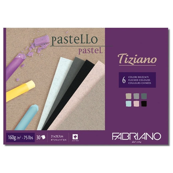 FABRIANO Tiziano Colored Paper Pad for Pastels