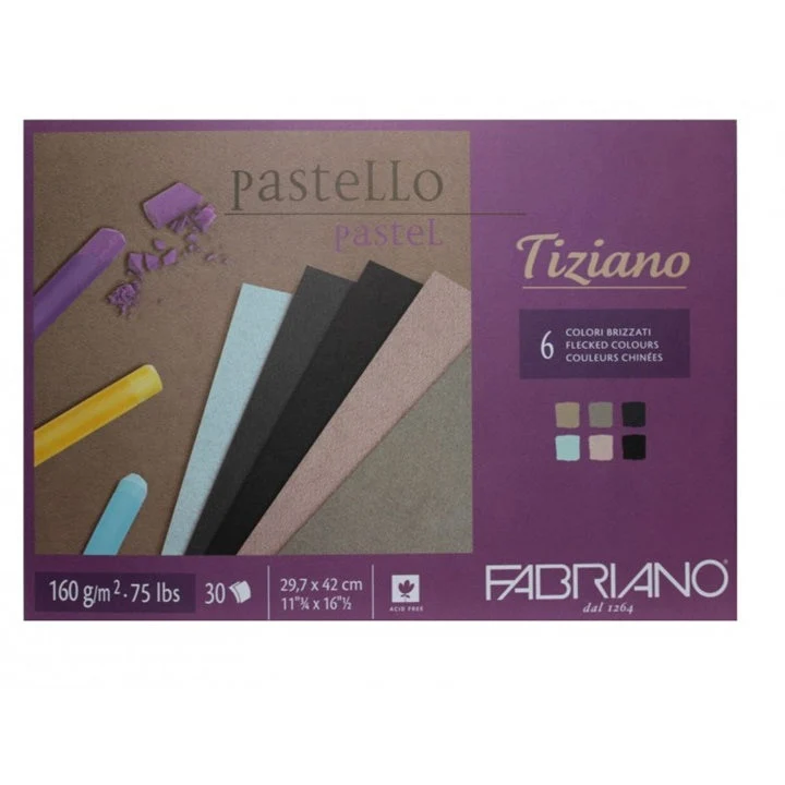 FABRIANO Tiziano Colored Paper Pad for Pastels