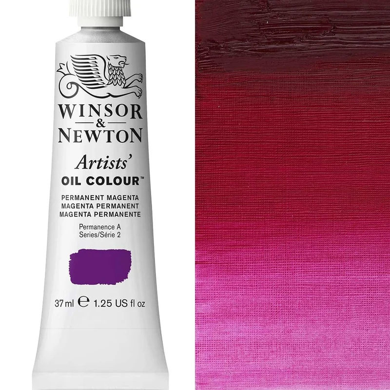 Winsor and Newton - Artists' Oil Colour - 37ml - Permanent Magenta