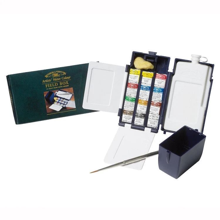 Winsor & Newton Field Box Professional Watercolor Set