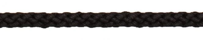 Bademantelkordel 8 mm schwarz