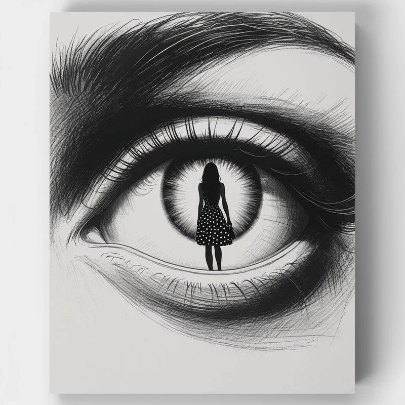 Eye of the Beholder - Paint by Numbers Kit