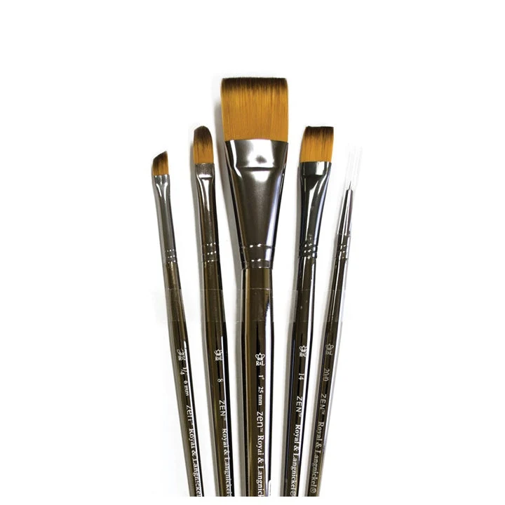 Royal and Langnickel Zen 73 Set of 5 Brushes