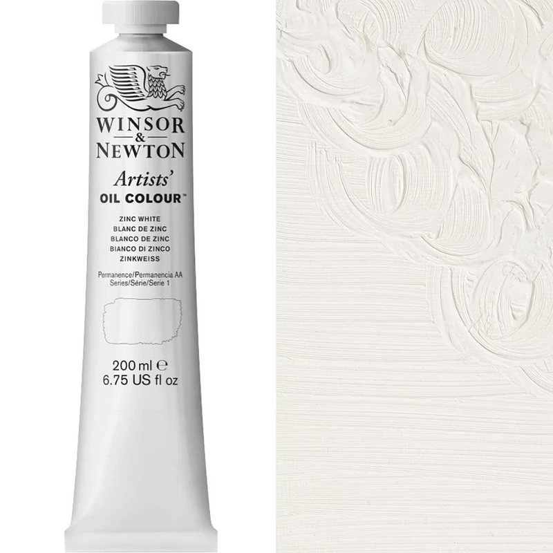 Winsor and Newton - Artists' Oil Colour - 200ml - Zinc White