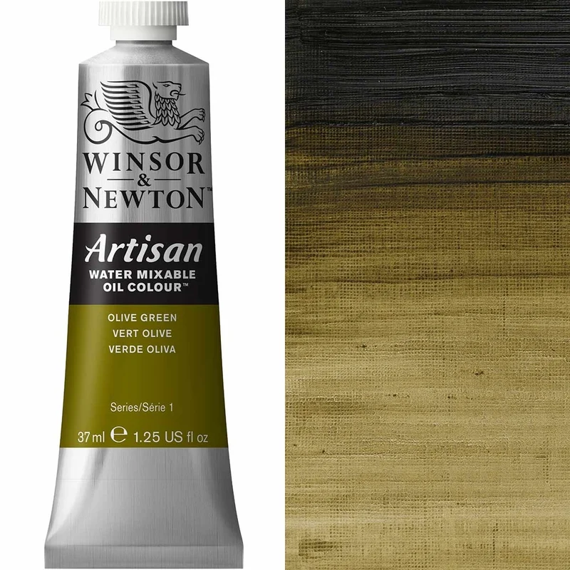 Winsor and Newton - Artisan Oil Colour Watermixable - 37ml - Olive Green