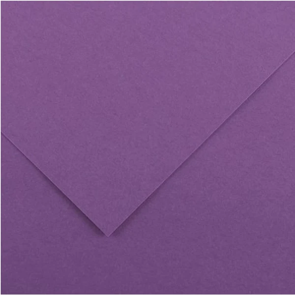 Canson - Vivaldi Poster Paper - 50 x 65cm 120gsm Violet