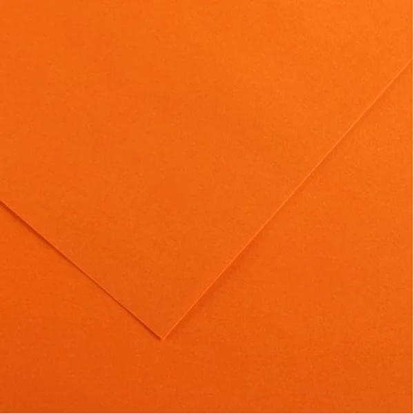 Canson - Vivaldi Poster Paper - 50 x 65cm 120gsm Orange
