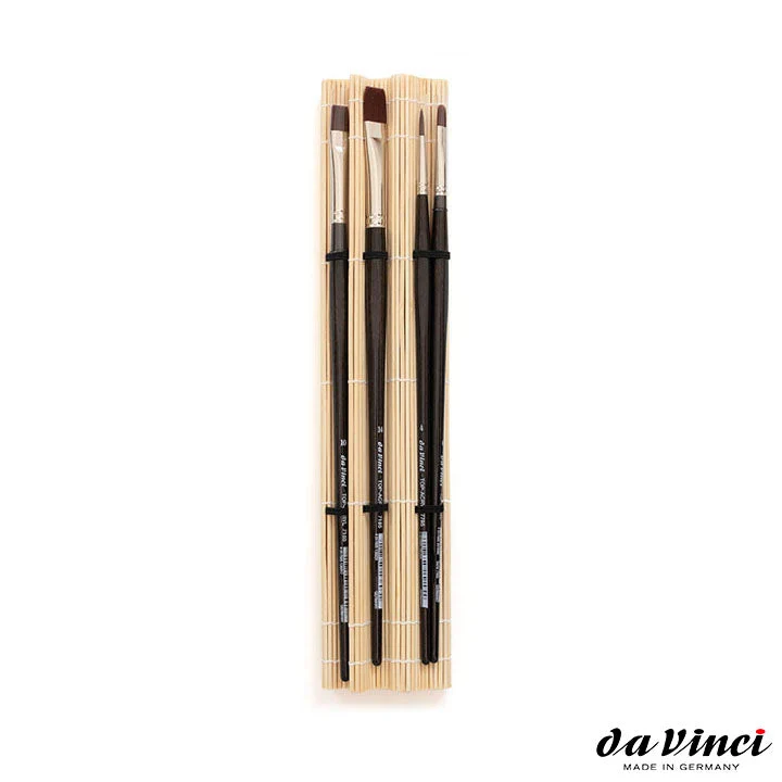da Vinci Top Acryl 5004 Brush Set, Set of 4