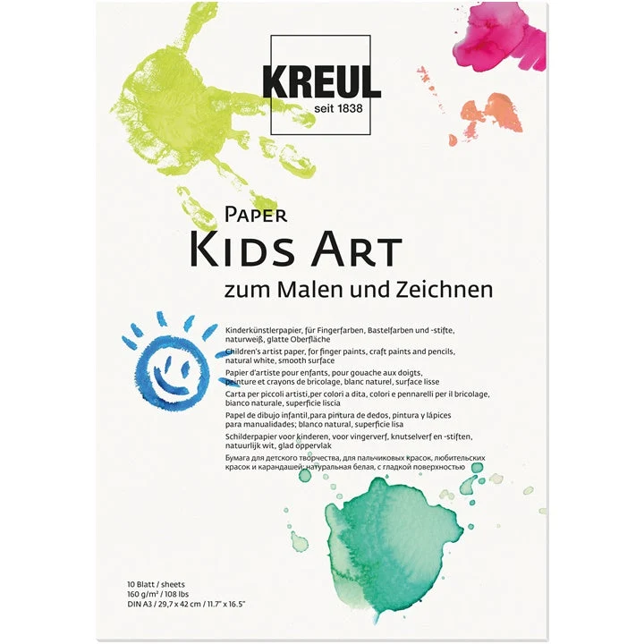 KREUL Art Paper for Kids, 20 Sheets