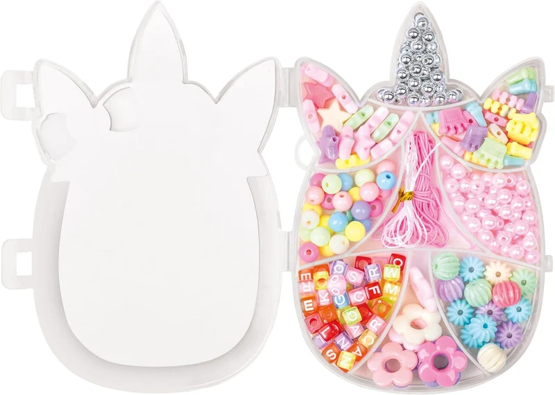Schmuckset Unicorn - Kreatives Bastelset für zauberhafte Ketten & Armbänder