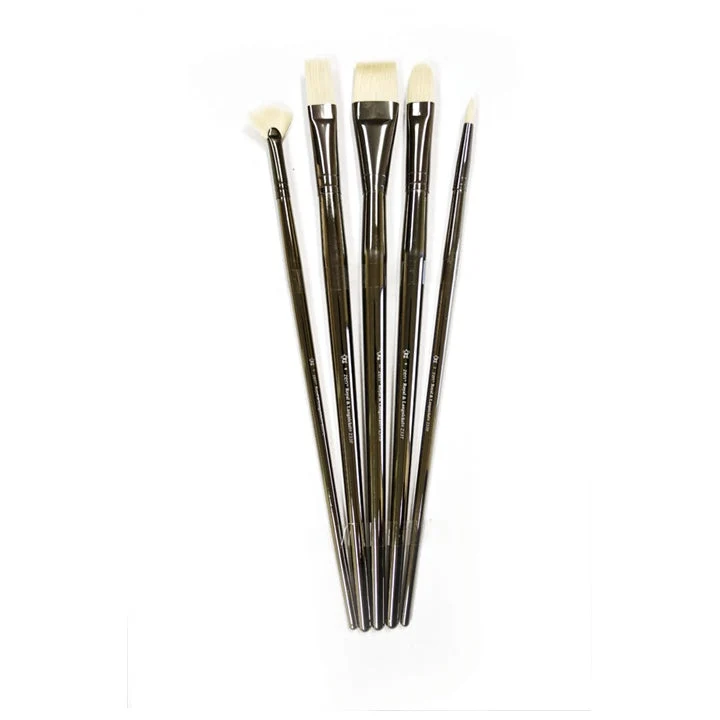 Zen 33 Brush Set for Acrylic and Oil Paints, Set of 5