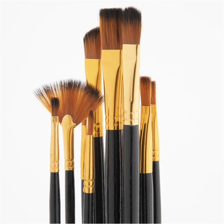 Nassau Brush Set in Plastic Case