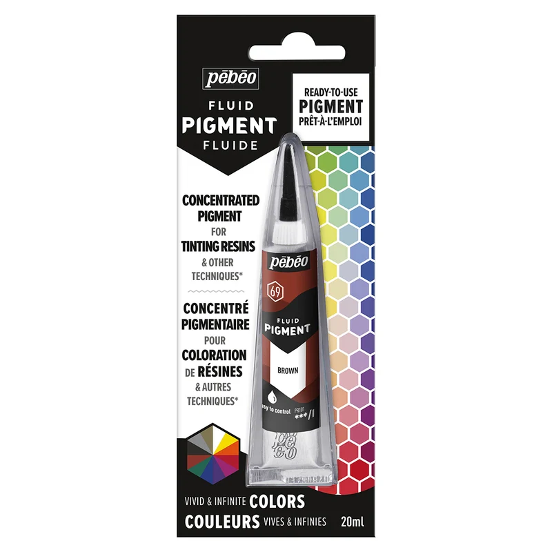 Pebeo - Fluid Pigment 20ml Brown