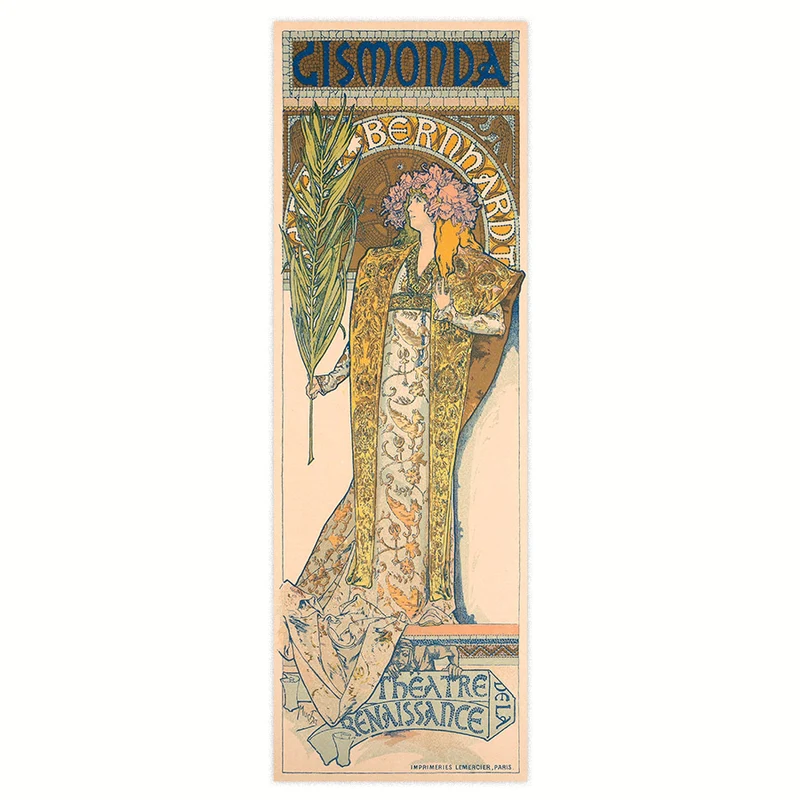 Mucha - WERBEPLAKAT 1894 - Gismonda