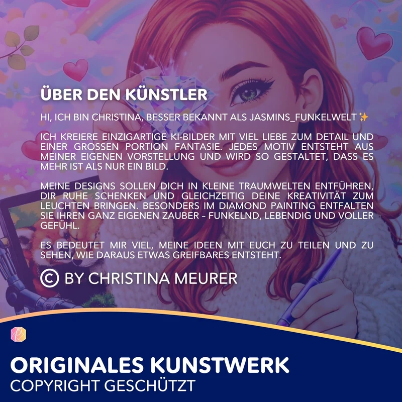 Diamond Painting - Dorthin, wo der Tag Frieden findet