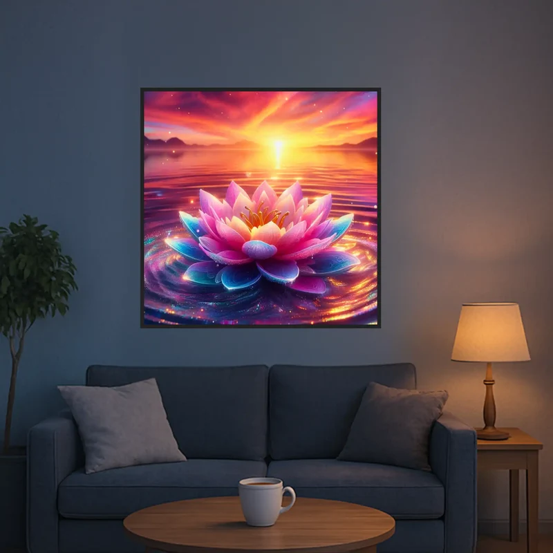 Diamond Painting - Blüte zwischen den Welten