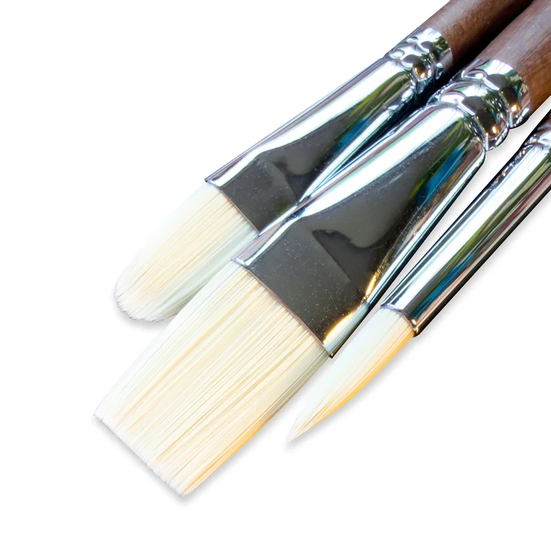 Elements - 3x Synthetic Oil Brush Set