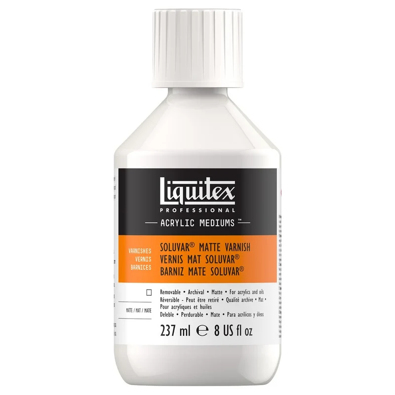 Liquitex - Soluvar Matte Varnish 237ml