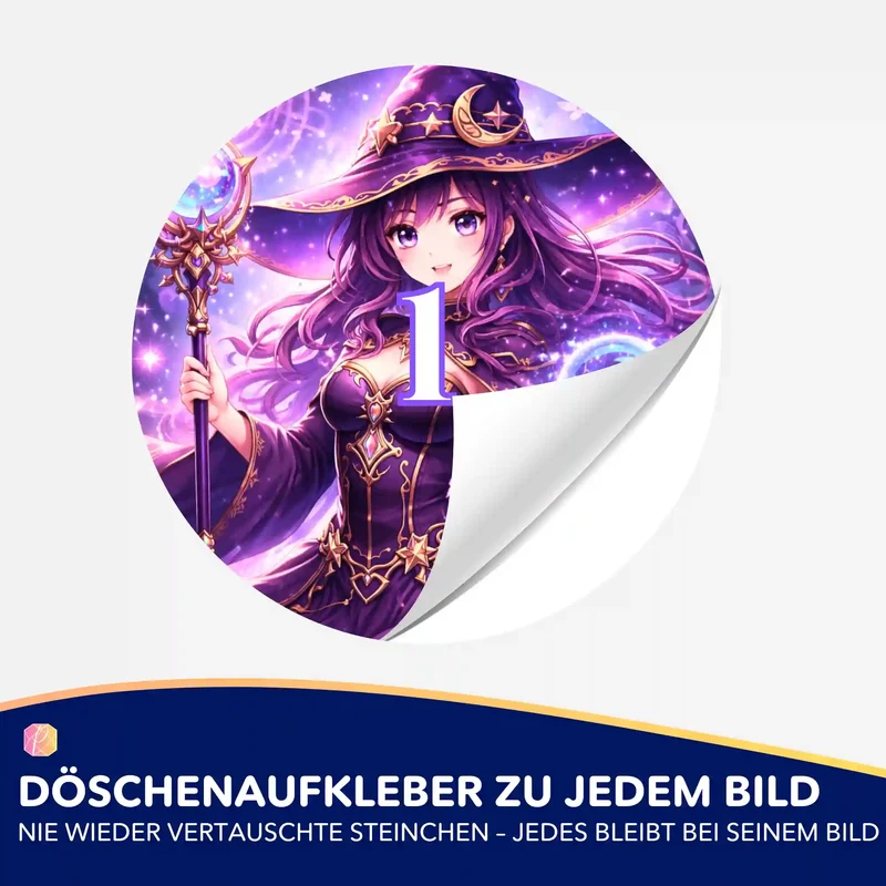 Döschenaufkleber - Celestara