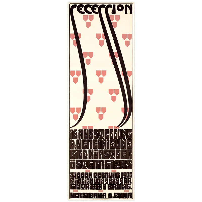 Plakat zur Ausstellung 1903