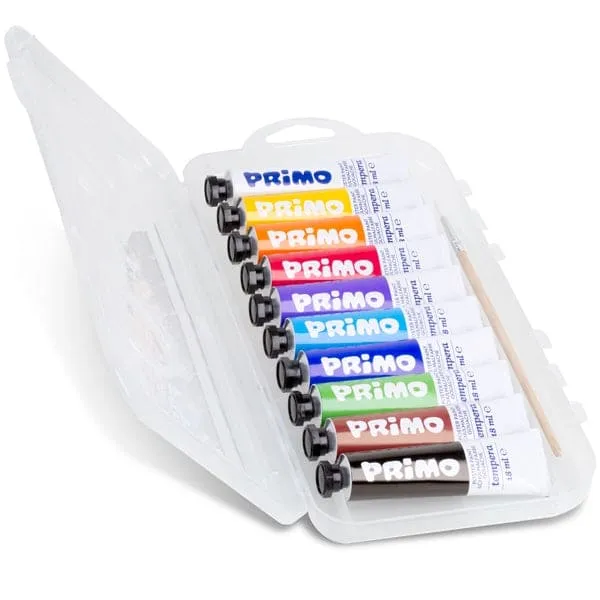 Poster Paint Set 10x18ml in Poly Case