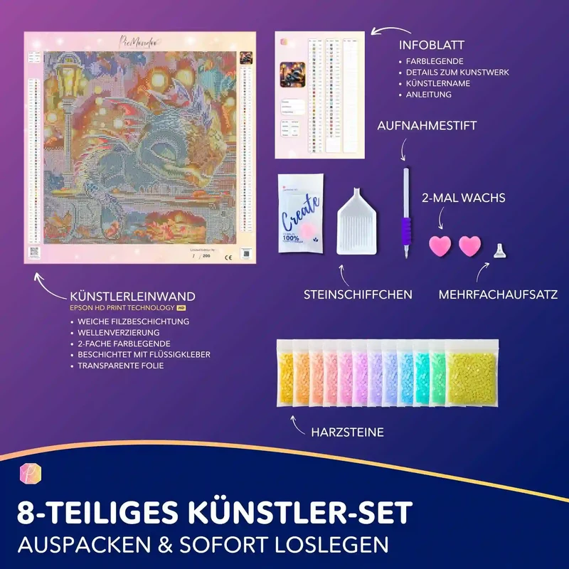 Diamond Painting - Lumos Schlummer "Limited Edtition"
