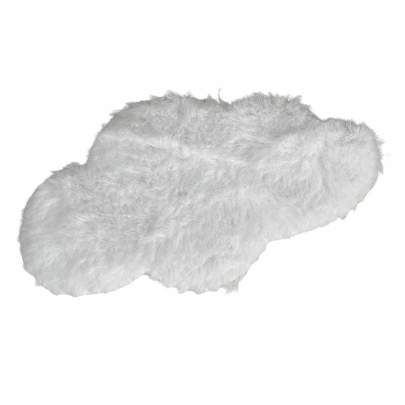 Wolkenteppich Teppich weiß | ca. 15cm
