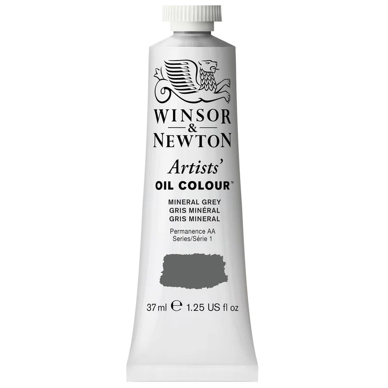 Winsor and Newton - Artists' Oil Colour - 37ml - Mineral Grey