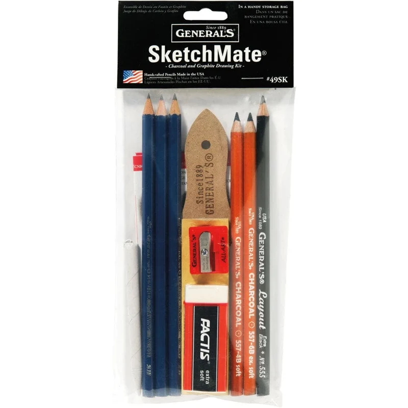 Generals Sketch Mate Drawing Kit