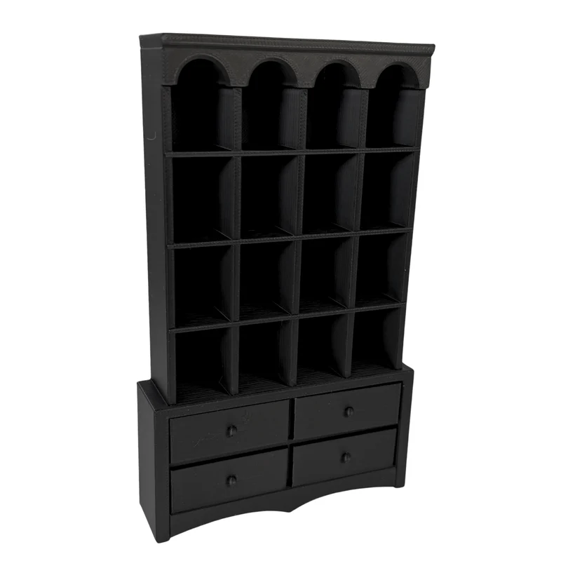 Bücherregal schwarz