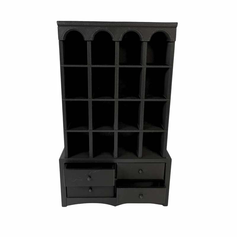 Bücherregal schwarz