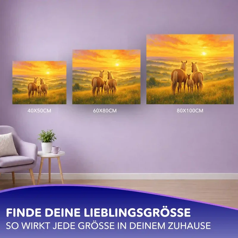 Malen nach Zahlen - Der Weg gemeinsam