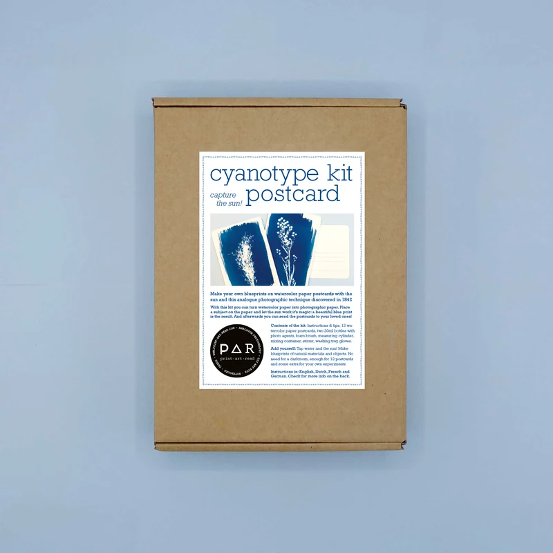 PAR - Cyanotype kit - Postcard