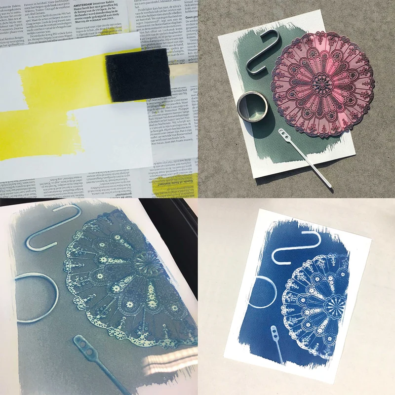 PAR - Cyanotype kit - Postcard