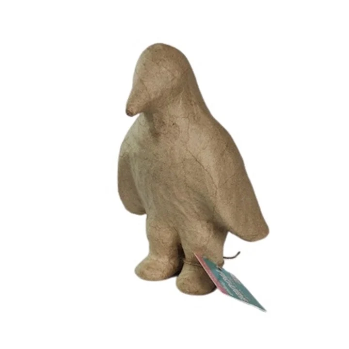 Paper Mache Decoration, Penguin, 18 cm