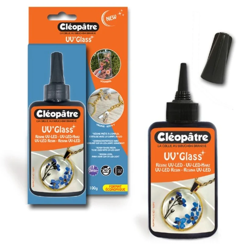 Cleopatre UV Resin - Glass Finish - 100g