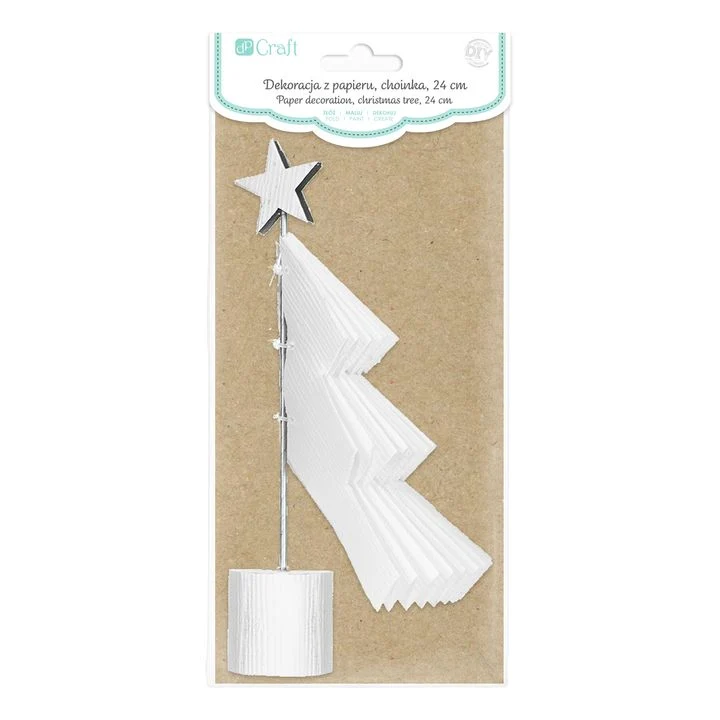 Paper Decoration Christmas Tree 24 cm