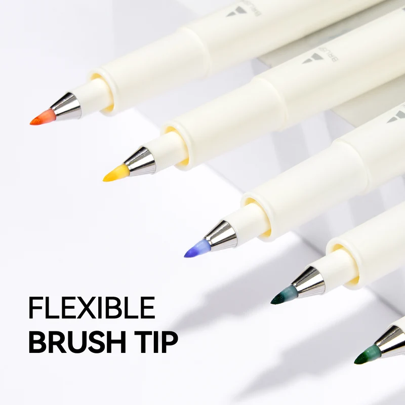 ARRTX 24 Colors Brush Pens Set
