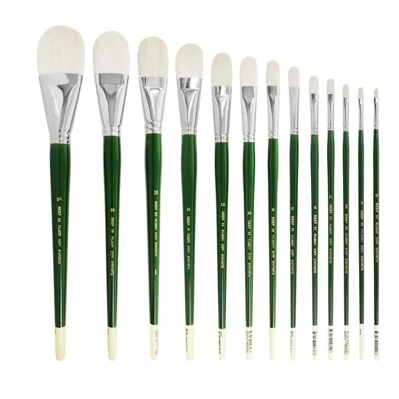 Neef 95 Filbert Stiff Synthetic Brush